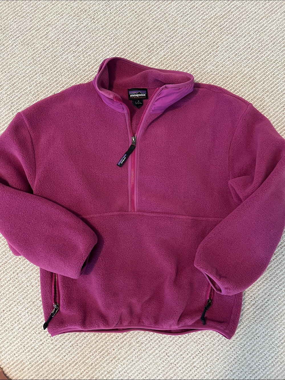Patagonia Women’s Half-Zip Fleece Pullover - Magenta